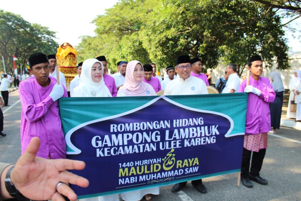 ROMBONGAN HIDANG MAULID RAYA SE-KOTA BANDA ACEH